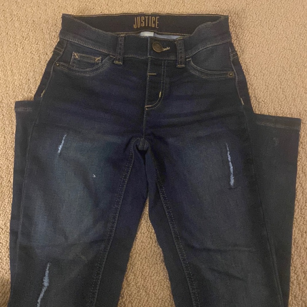 Like New!! Girls Justice Jeggings